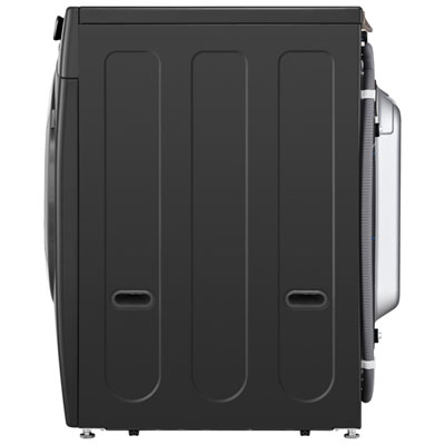 LG 5.8 Cu. Ft. Front Load Washer with 6Motion™ & TurboWash™ Technology – Energy Star Certified | Black (WM3470CM) | Best Buy Exclusive - Image 7